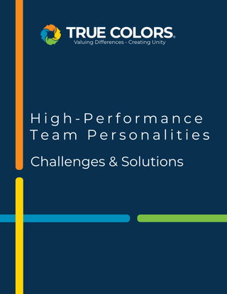 High-Performance Team Personalities