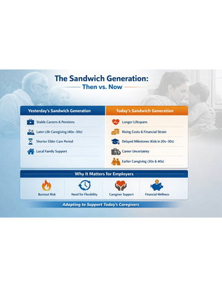 The Sandwich Generation Then vs. Now: What’s Changed—and Why It Matters