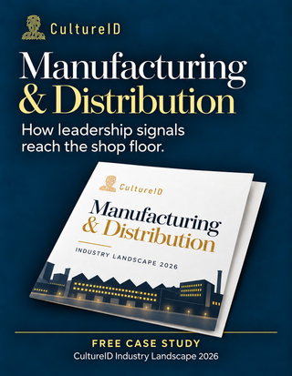Manufacturing & Distribution: The Culture Gaps Beyond the Shop Floor