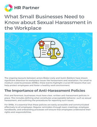 What Small Businesses Need to Know about Sexual Harassment in the Workplace