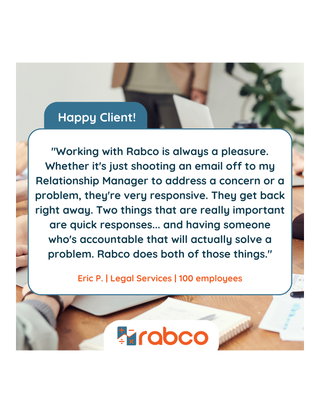 Rabco is Quick to Respond and Accountable