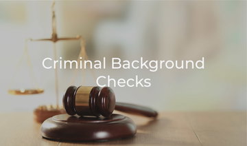 Criminal Background Checks