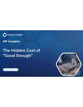The Hidden Costs of "Good Enough"