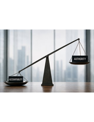 When Accountability and Authority Don't Match