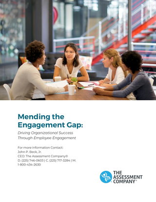 Mending the Engagement Gap: Driving Organizational Success Through Employee Engagement