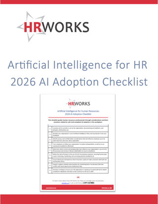 Artificial Intelligence for Human Resources 2026 AI Adoption Checklist