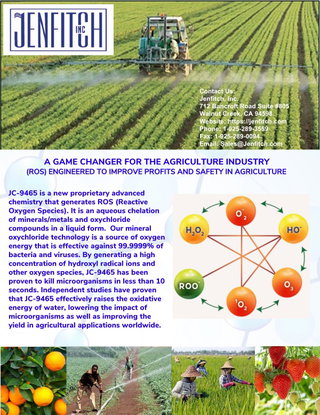 An Agricultural  Overview of Applications for JC 9465