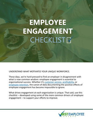 Employee Engagement Checklist