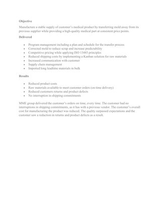 Transfer Work