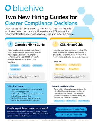 Two New Hiring Guides for Clearer Compliance Decisions - BlueHive