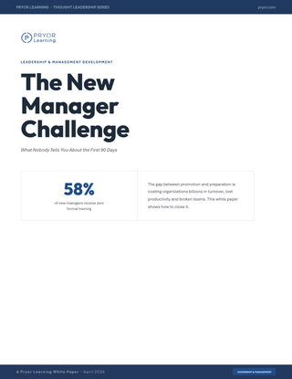 The New Manager Challenge: What Nobody Tells You About the First 90 Days