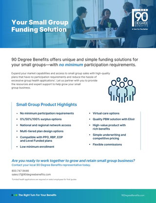 Your Small Group Funding Solution