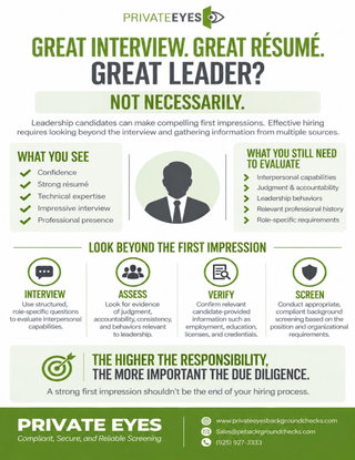Great Interview. Great Résumé. Great Leader?