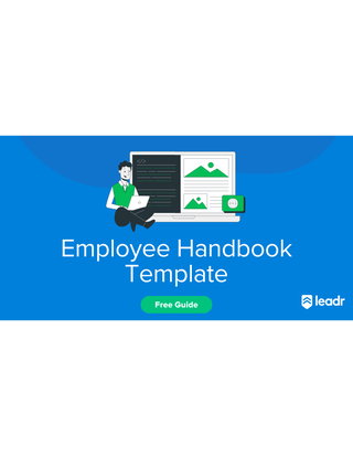 Employee Handbook Template