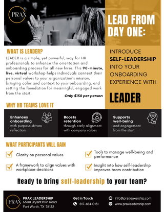PRAX Leader Program 