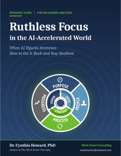 Ruthless Focus in an AI Accelerated World: Power Up Critical Thinking