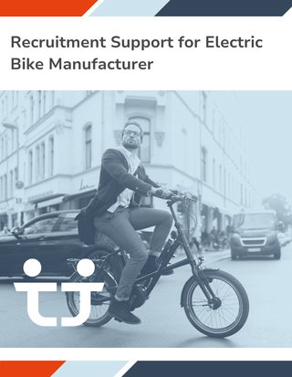 Recruitment Support for Electric Bike Manufacturer