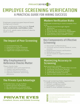 Employee Screening Verification: A Practical Guide For Hiring Success