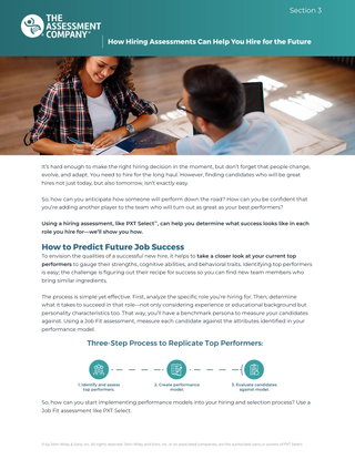 How Hiring Assessments Can Help You Hire for the Future