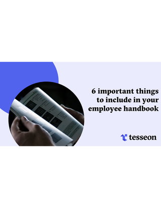 6 Important Things to Include in Your Employee Handbook