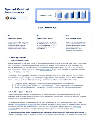 Knoetic - Span of Control Benchmarks Report