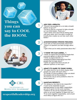 Things You Can Say to Cool the Room