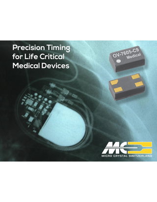 Selection Guide for Medical Grade Timing Components