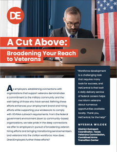 A Cut Above: Broadening Your Reach to Veterans