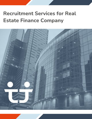 Recruitment Services for Real Estate Finance Company