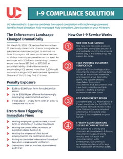 I-9 End-to-End Compliance with UC Alternative