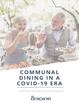 Senior Living Communal Dining in a COVID-19 Era
