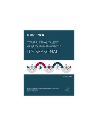 Your 2024 Talent Acquisition Roadmap: It's Seasonal!