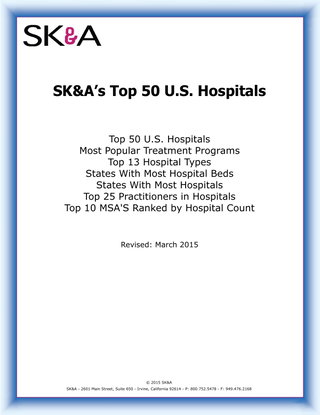 Top 50 U.S. Hospitals