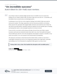 Team Building for Large Groups: 150-Person Charity Event "Exceeded Our Expectations"