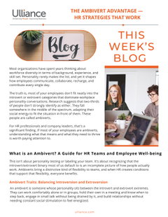 The Ambivert Advantage-HR Strategies That Work