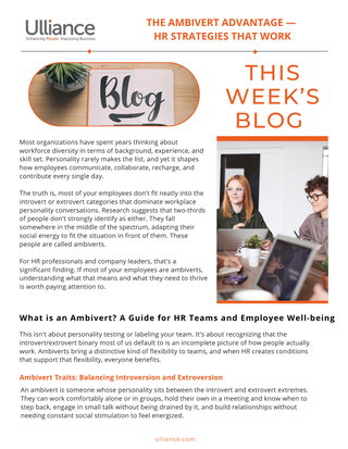 The Ambivert Advantage-HR Strategies That Work