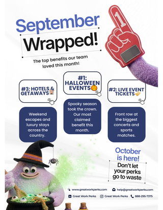 September Wrapped: Top Employee Perks