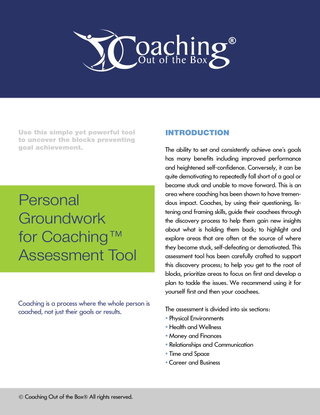 Coaching Assessment Tool