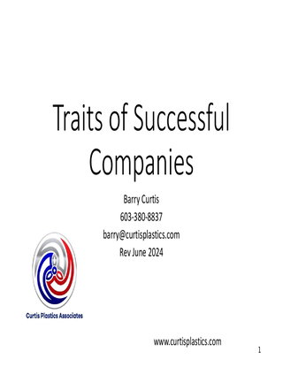 Traits of Successful Companies