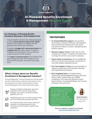 automate Benefits Enrollment & Management