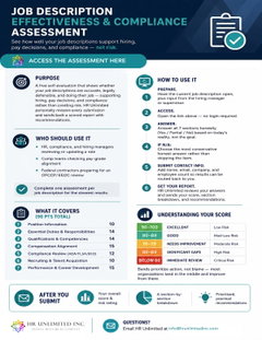 Job Description Effectiveness & Compliance Assessment 