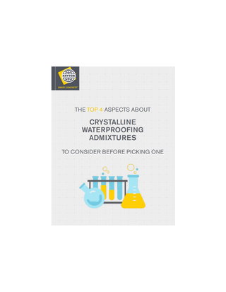 The TOP 4 Aspects About Crystalline Waterproofing Admixtures to Consider