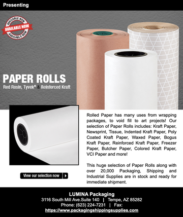 Paper Rolls, Newsprint & Tissue