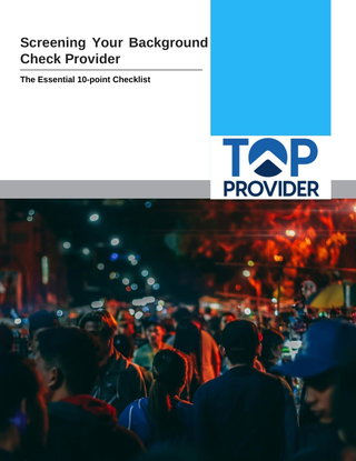Screening you Background Check Provider