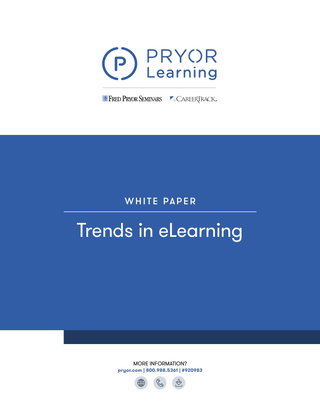  Trends in eLearning