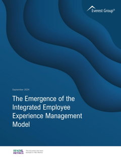 The Emergence of the Integrated Employee Experience Management Model