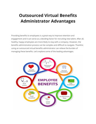 Outsourced Virtual Benefits  Administrator Advantages