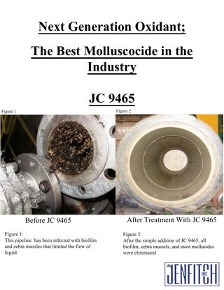 JC 9465 Eliminates Zebra Mussels