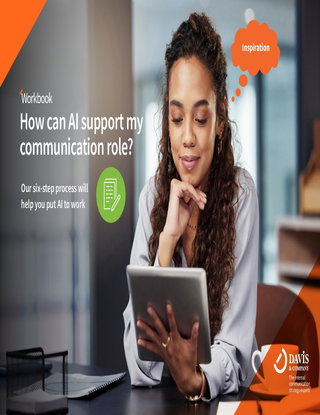 How can AI support my communication role?