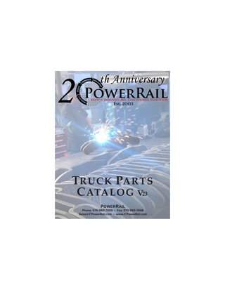 PowerRail Truck Parts Catalog